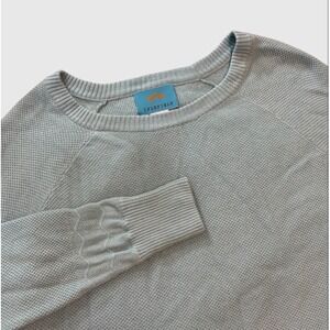 Islefield Women's M Silk Cashmere Sweater Lightweight Casual Luxury Waffle Knit
